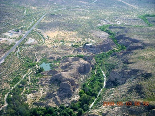 aerial - near Superior Airport (E81)