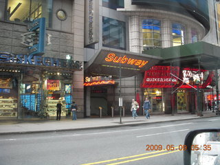 Brooklyn Bridge - downtown Manhattan