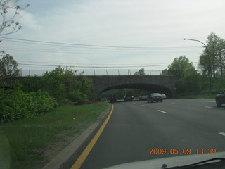 low bridge on Southern State Parkway in Long Island