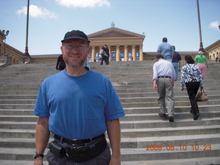 Adam at Philadelphia Art Museum