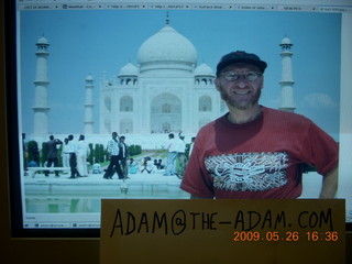 cell-phone taj and adam picture