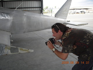Grand Canyon trip - Ira taking a picture