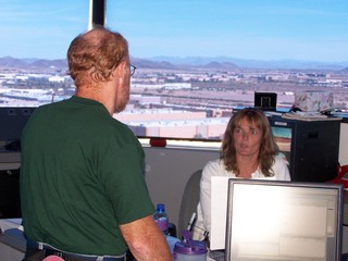 Ken's pictures - Deer Valley Airport (DVT) tower tour