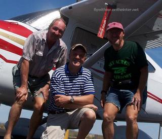 Ken's pictures - Deer Valley Airport (DVT) tower tour - Ken Calman, Antoine, and Adam