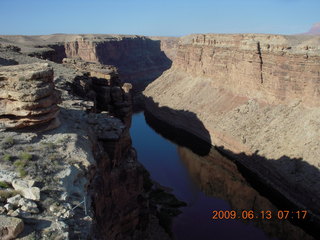 Marble Canyon (L41) run - view from Navajo Bridge