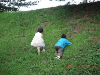 Pennypack Park by the Delaware River - Cecelia and Gaby