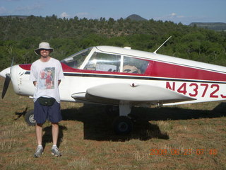 Roger at Chapman Ranch Airport (58AZ) and N4372J