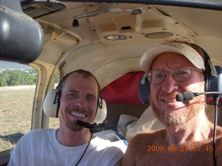 Ken's pictures - Deer Valley Airport (DVT) tower tour - Ken Calman, Antoine, and Adam