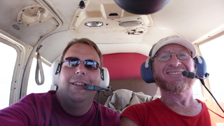 128 6ww. Markus's photo - Markus and Adam flying in N4372J