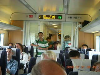 43 6xm. China eclipse - train to Hangzhou