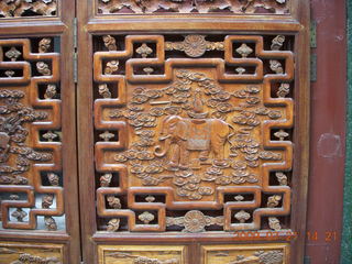 133 6xm. China eclipse - West Lake - Lingyin Buddhist sculptures and temples