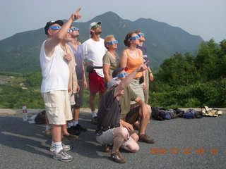 59 6xn. China eclipse - Anji eclipse site watchers