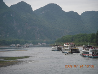 135 6xq. China eclipse - Li River  boat tour