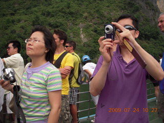177 6xq. China eclipse - Li River  boat tour