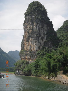 243 6xq. China eclipse - Li River  boat tour