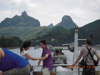 430 6xq. China eclipse - Li River  boat tour