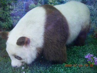 230 6xr. China eclipse - Guilin SevenStar park - panda mockup