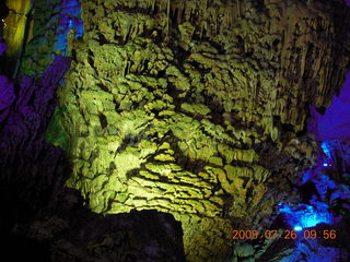 75 6xs. China eclipse - Guilin - Reed Flute Cave (really low light, extensive motion stabilization)