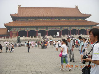 86 6xt. China eclipse - Beijing - Forbidden City