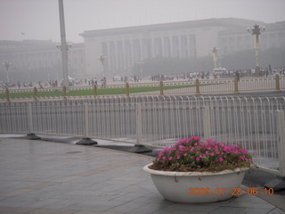 17 6xu. China eclipse - Beijing morning run - Tiananmen Square