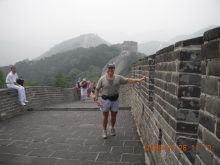 105 6xu. China eclipse - Beijing tour - Great Wall - Adam