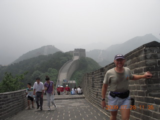126 6xu. China eclipse - Beijing tour - Great Wall - Adam