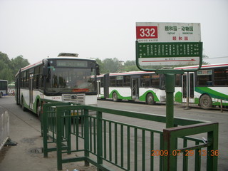 187 6xv. China eclipse - Beijing - bus