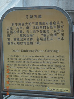 61 6xw. China eclipse - Beijing - Temple of Heaven sign