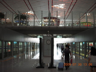 160 6xw. China eclipse - Beijing airport
