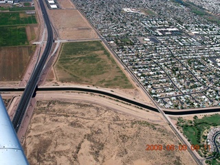 Scottsdale canal aerial