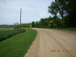 Kevin's place in Welch, Minnesota, run