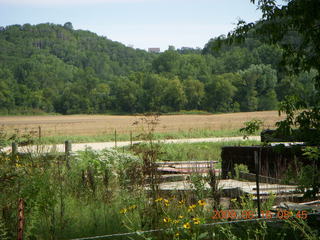 Kevin's place in Welch, Minnesota, run - Kevin's house on the hill