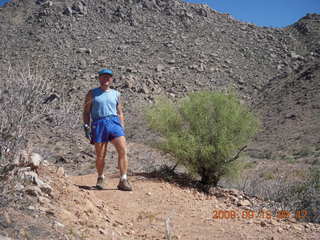 1062 6zf. McDowell Mountain Conservancy - East End hike - Adam