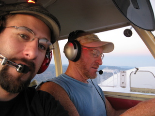 8 702. Neil and Adam flying in N4372J