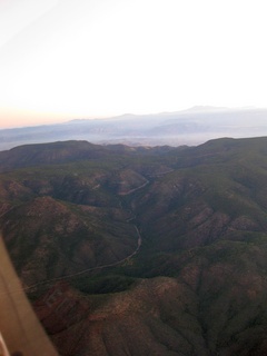 10 702. aerial - mountain dawn
