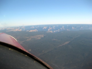 22 702. aerial - south rim of Grand Canyon ahead