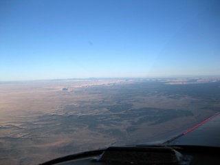 aerial - south rim of Grand Canyon ahead