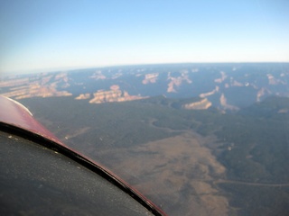 24 702. aerial - south rim of Grand Canyon ahead