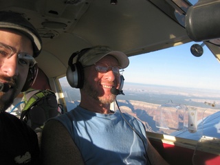 aerial - Grand Canyon - Neil and Adam flying in N4372J