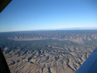 aerial - northern Arizona near