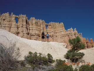 148 702. Bryce Canyon amphitheater hike - Neil and Adam