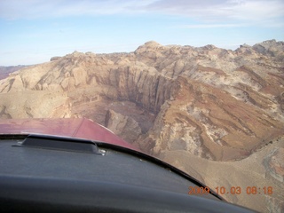 53 703. aerial - Utah - Hidden Splendor approach