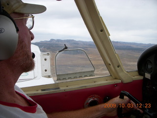 95 703. Adam flying N4372J over Utah