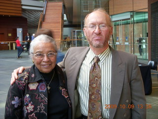 Barbara and Adam at Kimmel Center