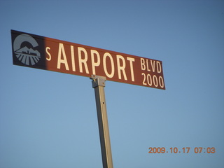 32 70h. Airport Road at Chandler Airport (CGD)