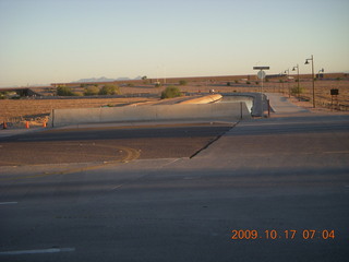 Chandler Airport (CHD) run along canal