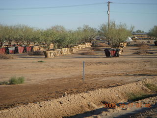 Chandler Airport (CHD) run along canal