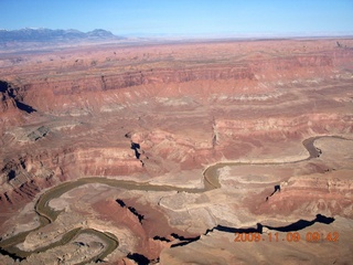 27 719. aerial - Dirty Devil River near Happy Canyon