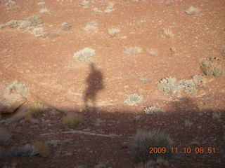 Lathrop trail hike - my shadow