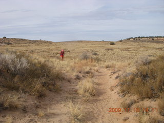 53 71a. Lathrop trail hike - Adam running